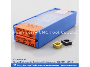 Korloy turning insert: Carbide material; Hard toughness; Made in Korea