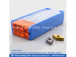 Korloy turning insert: Carbide material; Hard toughness; Made in Korea