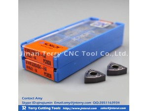 Korloy turning insert: Carbide material; Hard toughness; Made in Korea