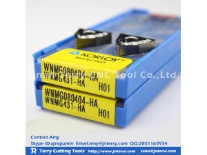 Korloy turning insert: Carbide material; Hard toughness; Made in Korea