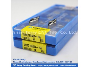 Korloy turning insert: Carbide material; Hard toughness; Made in Korea