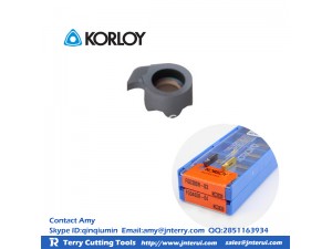 Korloy parting and grooving inserts