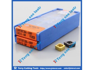 Korloy turning insert: Carbide material; Hard toughness; Made in Korea
