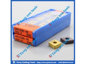Korloy turning insert: Carbide material; Hard toughness; Made in Korea