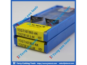 Korloy turning insert: Carbide material; Hard toughness; Made in Korea