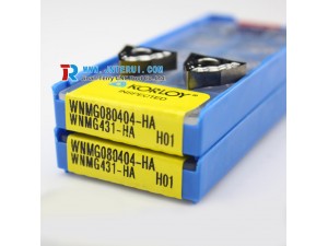 WNMG080402-HA H01 Korloy Carbide Cutting Tools CNC Turning Inserts 
